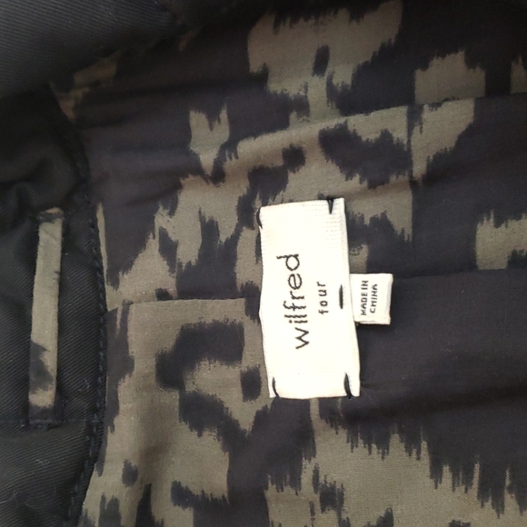 Wilfred Quilted Black Jacket - Picture 3 of 8